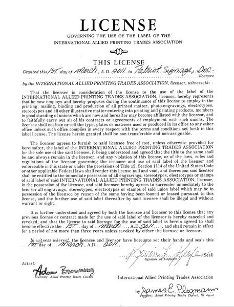 Union License