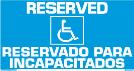 Reserved Handicapped ESP