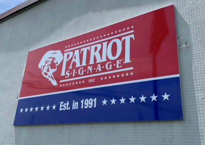 Outdoor Signage - Patriot Signage & Lanta Creative