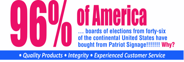 96% of America Boards of Elections from 46 States Buy From Patriot