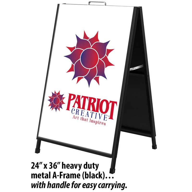 A-Frame Sandwich Board - PatriotSigns.com A-Frame Sandwich Board - PatriotSigns.com