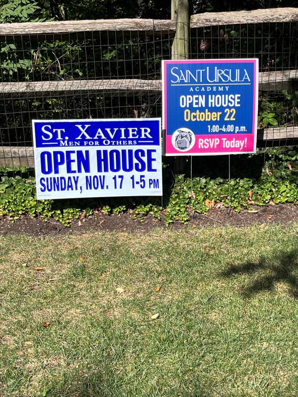 Open House Yard Signs - PatriotSigns.com
